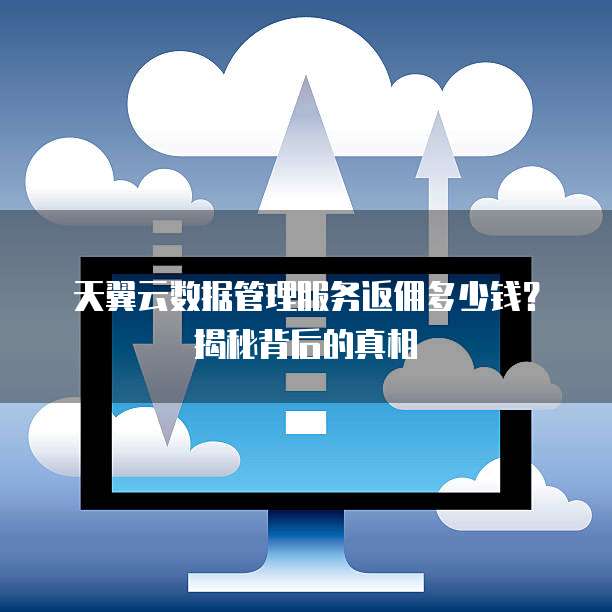 天翼云数据管理服务返佣多少钱?揭秘背后的真相