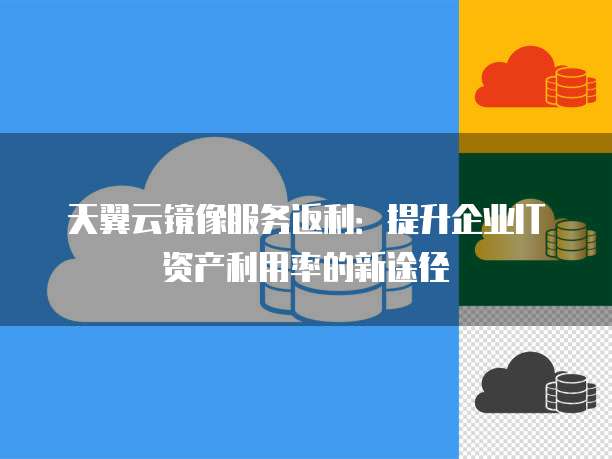 天翼云镜像服务返利：提升企业IT资产利用率的新途径