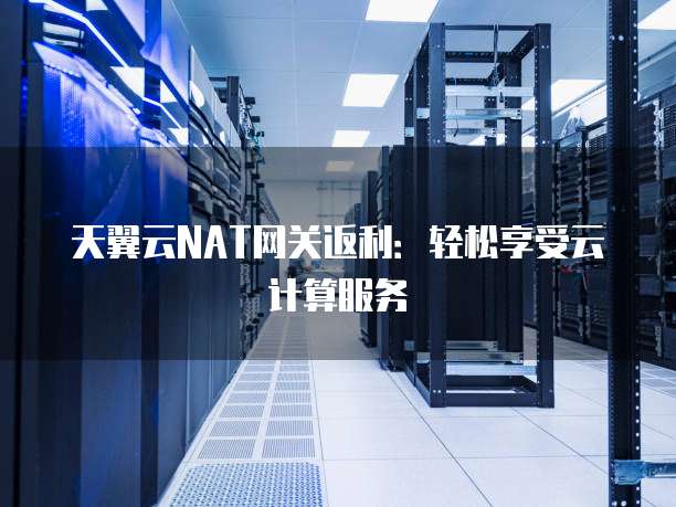 天翼云NAT网关返利:轻松享受云计算服务