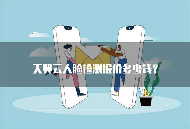 天翼云人脸检测报价多少钱?