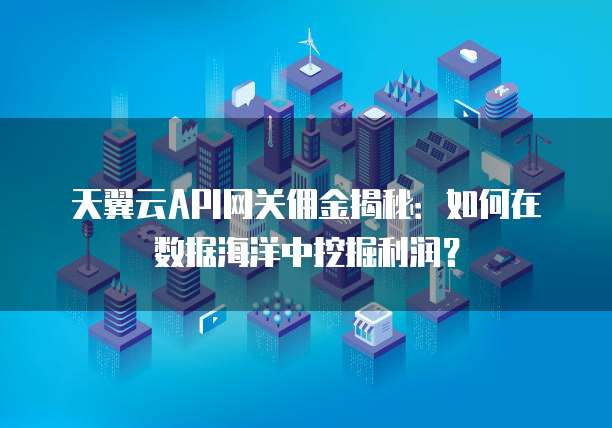天翼云API网关佣金揭秘:如何在数据海洋中挖掘利润?