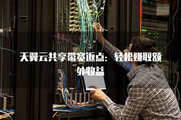 天翼云共享带宽返点:轻松赚取额外收益