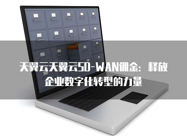 天翼云天翼云SD-WAN佣金:释放企业数字化转型的力量