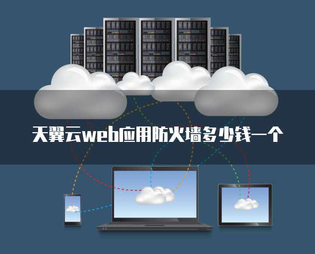 天翼云web应用防火墙多少钱一个