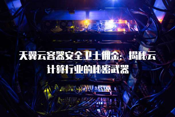天翼云容器安全卫士佣金:揭秘云计算行业的秘密武器