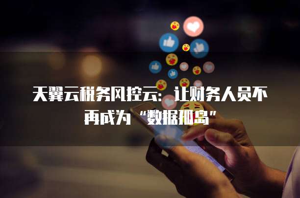 天翼云税务风控云:让财务人员不再成为“数据孤岛”