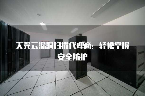 天翼云漏洞扫描代理商:轻松掌握安全防护