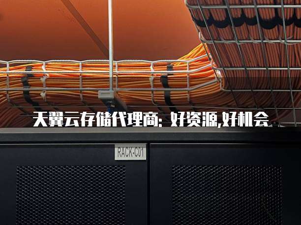 天翼云存储代理商: 好资源,好机会