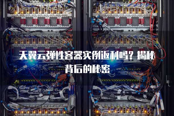 天翼云弹性容器实例返利吗?揭秘背后的秘密