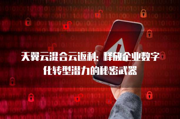 天翼云混合云返利: 释放企业数字化转型潜力的秘密武器