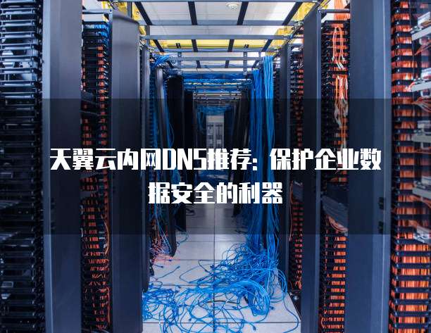 天翼云内网DNS推荐: 保护企业数据安全的利器