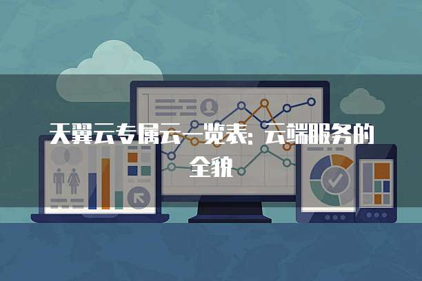 天翼云专属云一览表: 云端服务的全貌