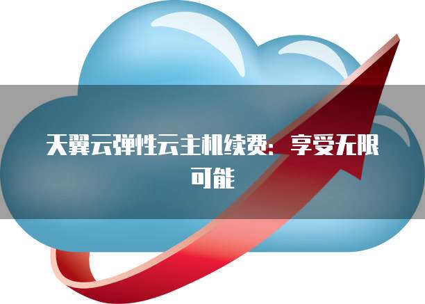 天翼云弹性云主机续费:享受无限可能