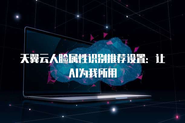 天翼云人脸属性识别推荐设置:让AI为我所用