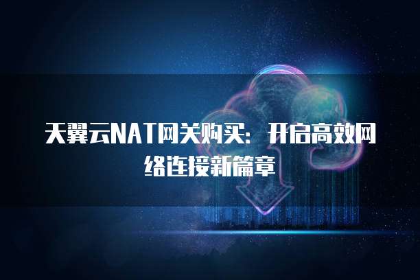 天翼云NAT网关购买:开启高效网络连接新篇章