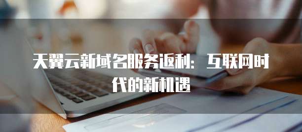 天翼云新域名服务返利:互联网时代的新机遇