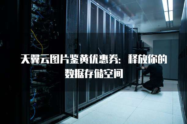 天翼云图片鉴黄优惠券:释放你的数据存储空间