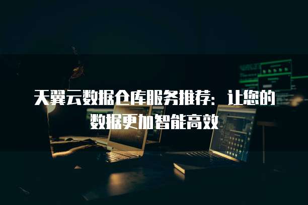 天翼云数据仓库服务推荐:让您的数据更加智能高效
