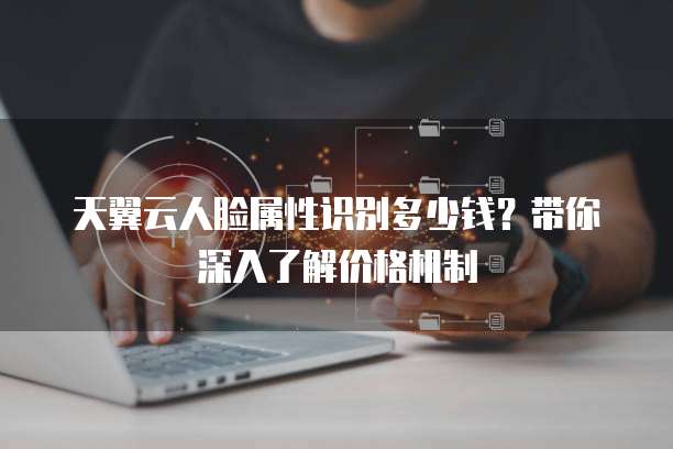 天翼云人脸属性识别多少钱?带你深入了解价格机制