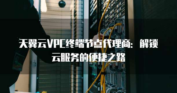 天翼云VPC终端节点代理商:解锁云服务的便捷之路