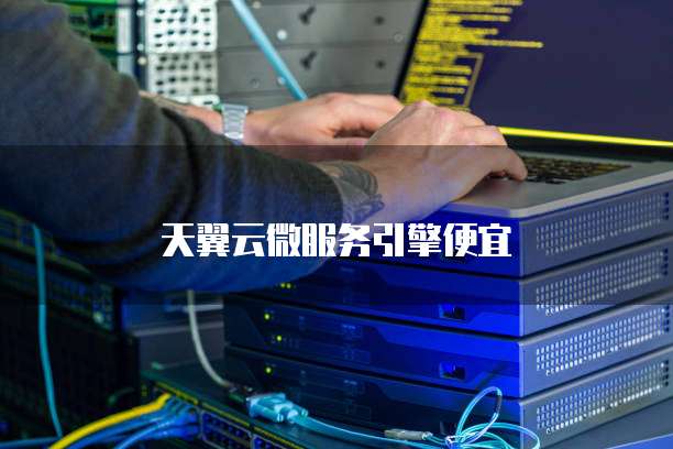 天翼云微服务引擎便宜