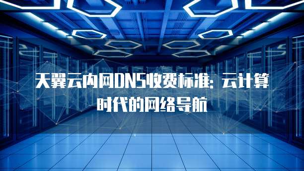 天翼云内网DNS收费标准: 云计算时代的网络导航