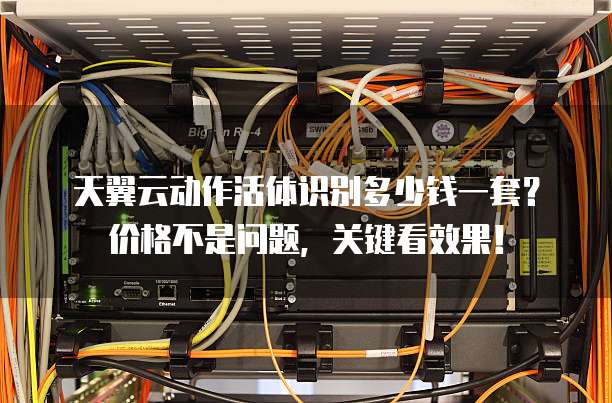 天翼云动作活体识别多少钱一套？价格不是问题，关键看效果！