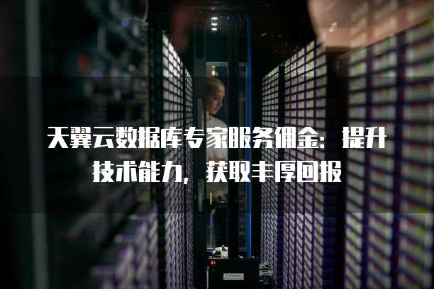 天翼云数据库专家服务佣金:提升技术能力,获取丰厚回报