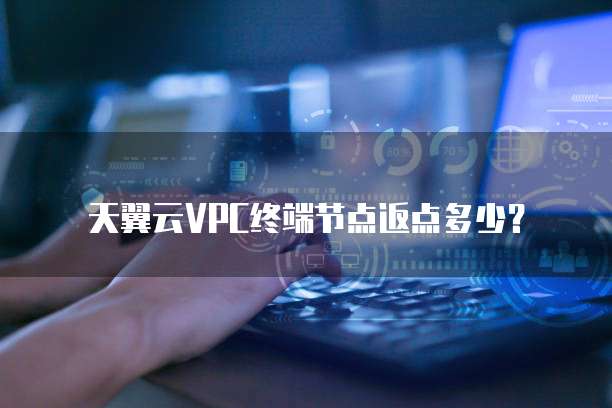 天翼云VPC终端节点返点多少?
