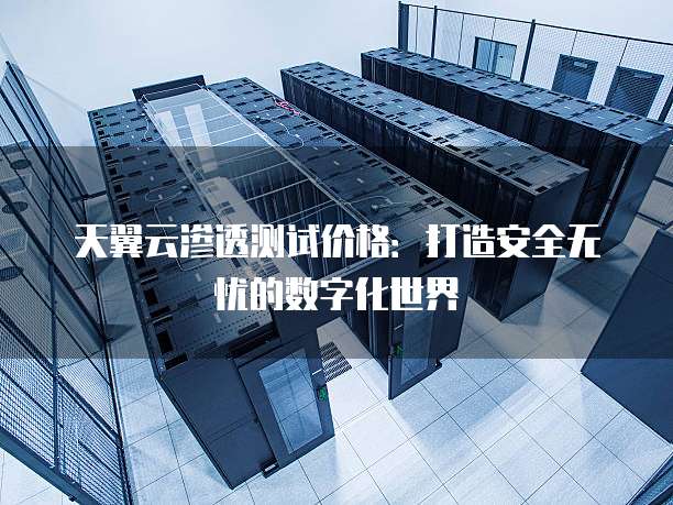 天翼云渗透测试价格：打造安全无忧的数字化世界
