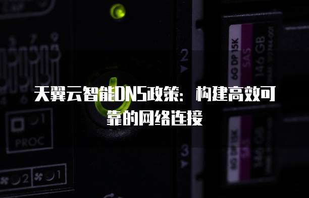 天翼云智能DNS政策:构建高效可靠的网络连接