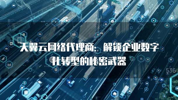 天翼云网络代理商:解锁企业数字化转型的秘密武器