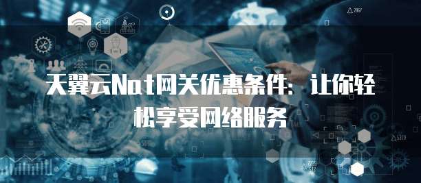 天翼云Nat网关优惠条件:让你轻松享受网络服务
