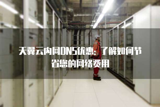 天翼云内网DNS优惠: 了解如何节省您的网络费用
