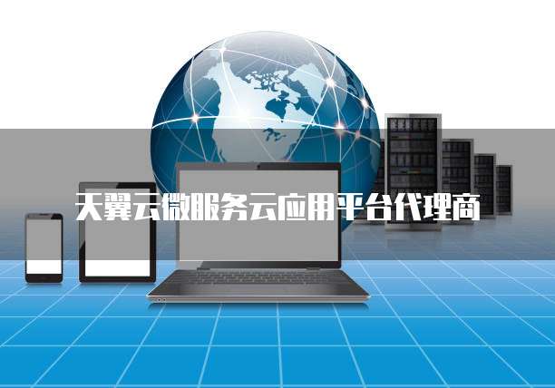 天翼云微服务云应用平台代理商