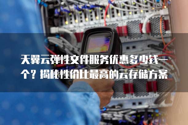 天翼云弹性文件服务优惠多少钱一个?揭秘性价比最高的云存储方案