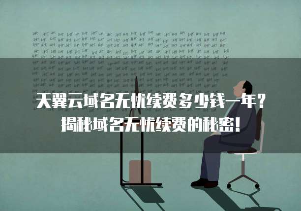 天翼云域名无忧续费多少钱一年?揭秘域名无忧续费的秘密!