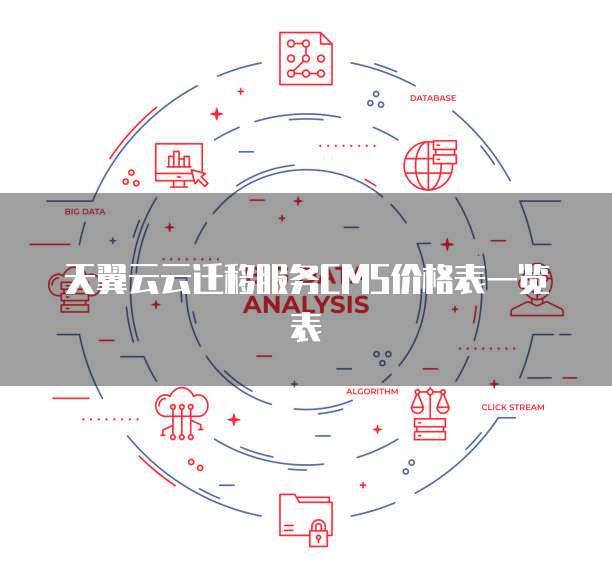 天翼云云迁移服务CMS价格表一览表