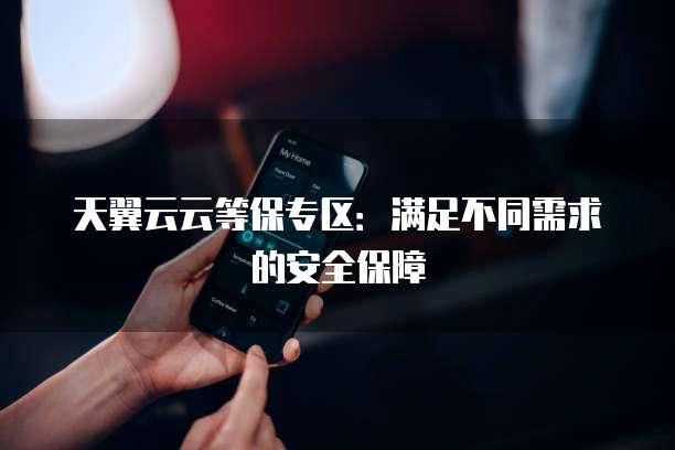 天翼云云等保专区:满足不同需求的安全保障