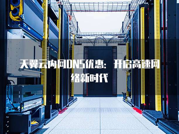天翼云内网DNS优惠:开启高速网络新时代