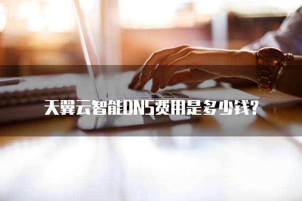 天翼云智能DNS费用是多少钱?