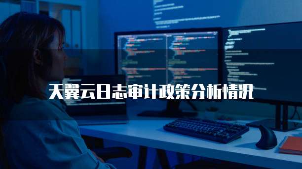 天翼云日志审计政策分析情况