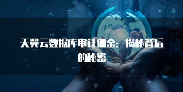 天翼云数据库审计佣金:揭秘背后的秘密