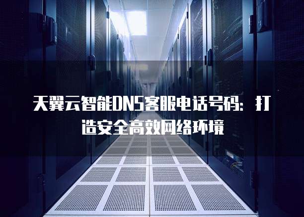 天翼云智能DNS客服电话号码:打造安全高效网络环境