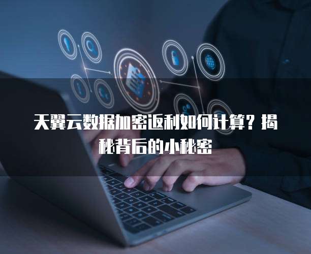 天翼云数据加密返利如何计算?揭秘背后的小秘密