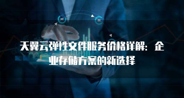 天翼云弹性文件服务价格详解:企业存储方案的新选择