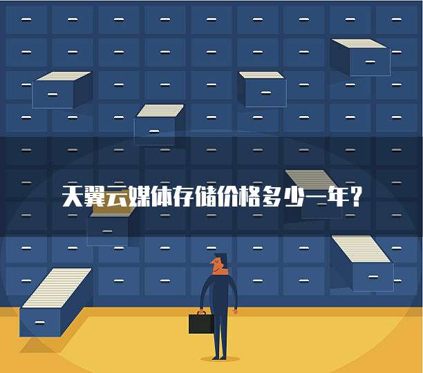 天翼云媒体存储价格多少一年?