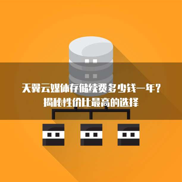 天翼云媒体存储续费多少钱一年?揭秘性价比最高的选择