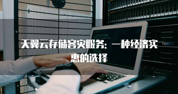 天翼云存储容灾服务: 一种经济实惠的选择