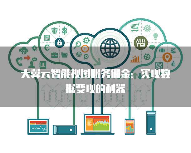 天翼云智能视图服务佣金:实现数据变现的利器
